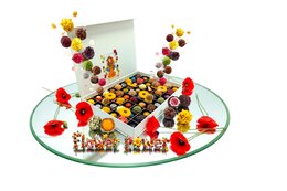 Bloemen bonbons