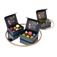 Luxe Chocolade Cadeaubox &ndash;  6 stuks Bonbons &amp; Truffels