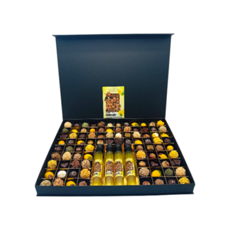 Godfather Limoncello Chocoladebox Godfather Limoncello cadeau limoncello chocolade cadeau prestige limoncello cadeau chocolade 