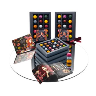 Luxe chocoladebox die door de brievenbus past