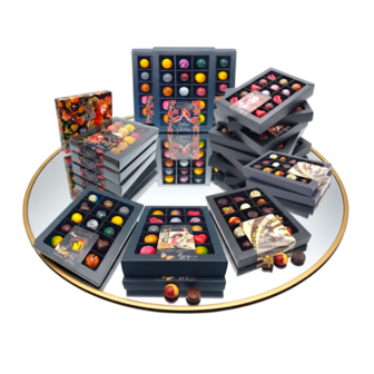 Chocolade cadeau stijlvol verpakt als verrassing