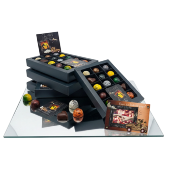 lekker cadeautje door de brievenbus chocolade mannen