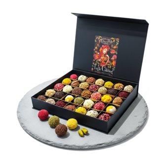 Luxe Chocoladebox 35 Stuks Handgemaakte Truffels exclusief cadeau