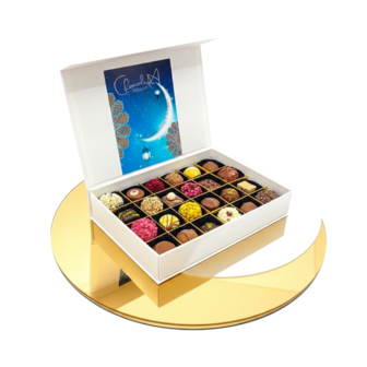 Luxe Chocoladebox 24 Stuks &ndash; Halal Bonbons, Truffels &amp; Pralines