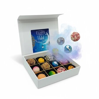 Halal chocolade luxe cadeau 12 top