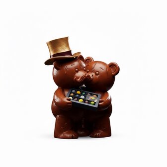 Brievenbuscadeau voor bruidspaar met 15 handgemaakte bonbons