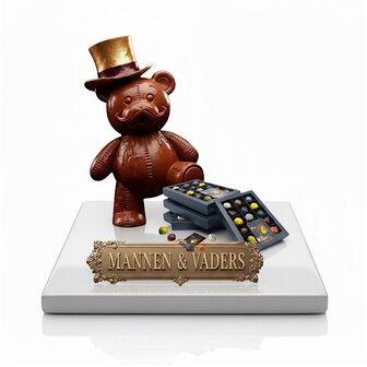 lekker cadeautje door de brievenbus chocolade mannen