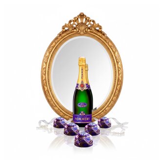 Pommery brut en chocolade pakket