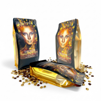 LaDNA GOLD luxe biologische koffie met cacaoaccent
