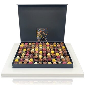 verhuis nieuwe woning chocolade cadeau en design verschillende maten chocolade bezorgd