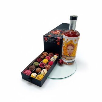 Luxe Cadeaubox Truffels &amp; Likeur- Stel zelf samen vanaf: