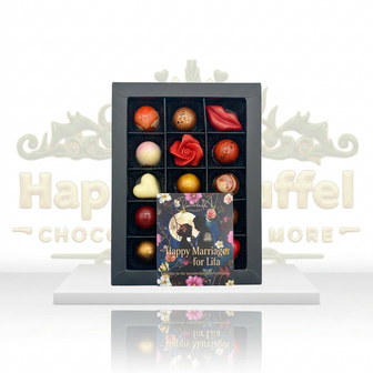 Happy Knuffel Trouwen van Chocoseum