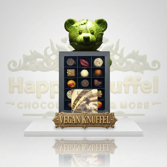 Luxe vegan chocoladecadeau per post van Chocoseum