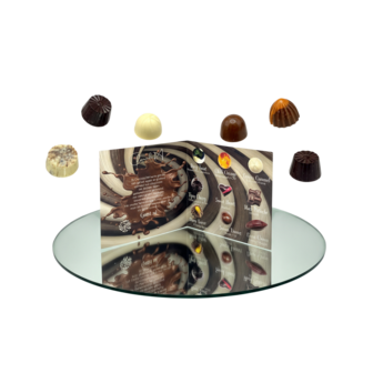 Luxe vegan Happy Winter chocolade box - keuze uit 6 maten vanaf