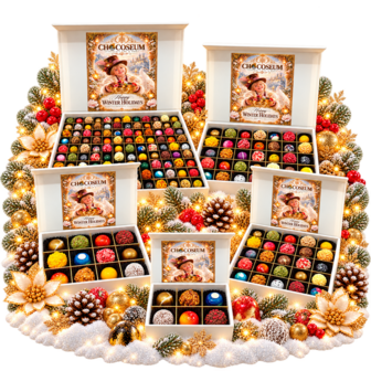 Luxe Happy Winter Cadeaubox, keuze uit verschillende likeuren