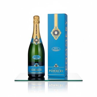 Pommery Bue sky Champagne in cadeauverpakking