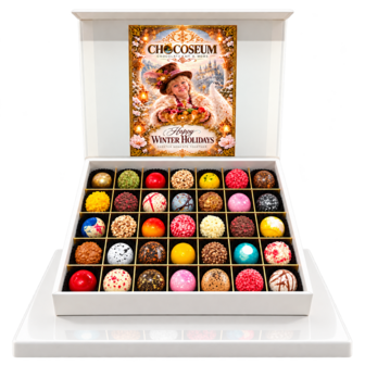 Happy Winter Holidays Chocoladebox 35 Stuks