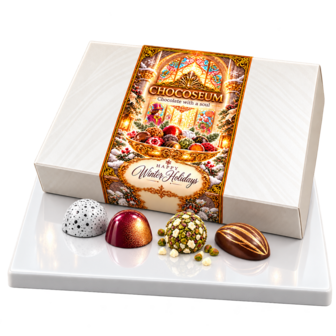 Happy Winter Holidays Chocoladebox 35 Stuks