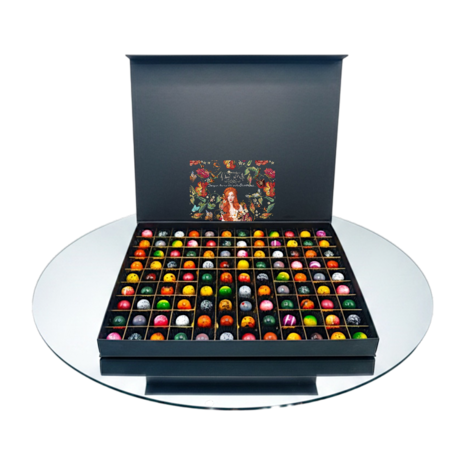Ultieme chocoladebox met 108 bonbons en pralines