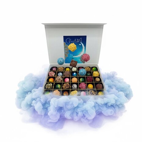 Luxe Chocoladebox 24 Stuks &ndash; Halal Bonbons, Truffels & Pralines