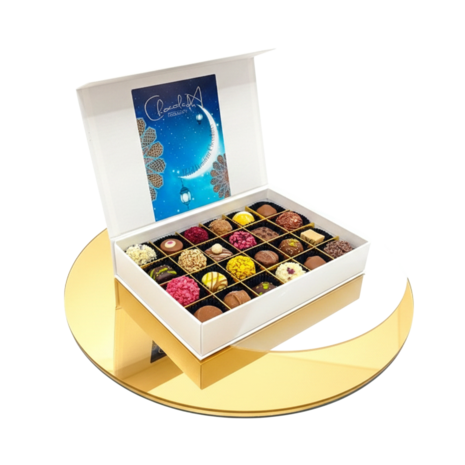 Luxe Chocoladebox 24 Stuks &ndash; Halal Bonbons, Truffels & Pralines