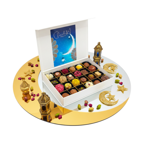 Luxe Chocoladebox 24 Stuks &ndash; Halal Bonbons, Truffels & Pralines