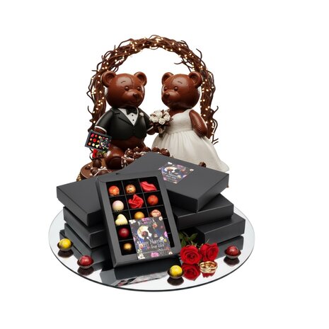 Happy Knuffel Trouwen van Chocoseum