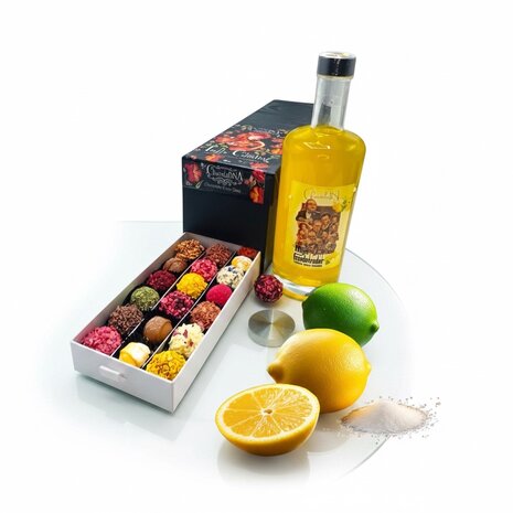 Luxe Cadeaubox Truffels & Likeur- Stel zelf samen vanaf: