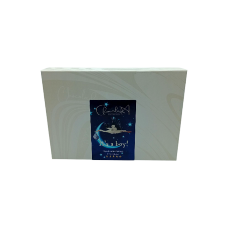 Geboorte Chocoladebox Jongen &ndash; 27 Truffels & Bonbons