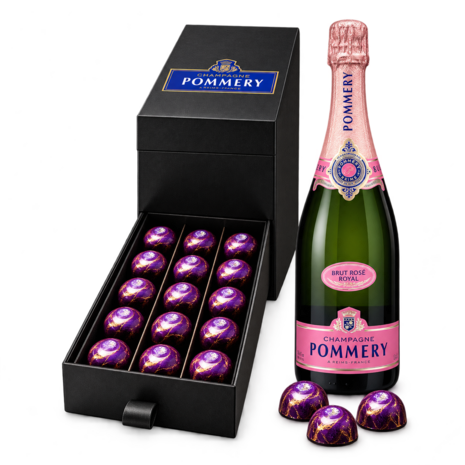 Pommery Champagne Royal Rose Giftbox