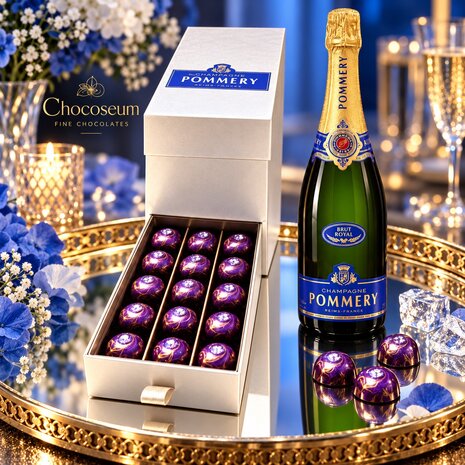Pommery Champagne Royal brut Giftbox wit
