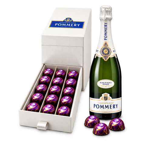 Pommery Champagne Royal brut Giftbox Blanc de Blanc